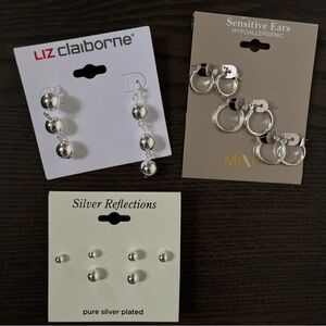 Sterling Silver Earrings - Lot